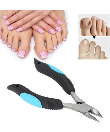Stainless Steel Nail Dead Skin Clipper Portable Toe Pliers Cuticle Scissors Manicure Pedicure Tool for Fingernails and Toenails - Buy Online on GoSupps.com