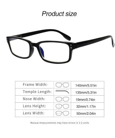 Kerecsen 6-Pack Blue Light Blocking Reading Glasses - Spring Hinge Readers for Men & Women - 1.5x Computer Eyeglasses - Buy Online on GoSupps.com