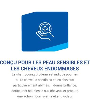 Bioderm Shampoo Soft - Sensitive Scalp Shampoo | Anti-Dandruff and Seborrheic Dermatitis Treatment | Frequent Use Moisturizing Shampoo | Paraben Free | 500ml - Buy Online on GoSupps.com