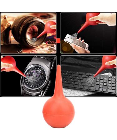 3Pcs 30ml Hand Bulb Ear Syringe for Ear Washing - Red | Laboratory Tool for Kids & Adults - Buy Online on GoSupps.com