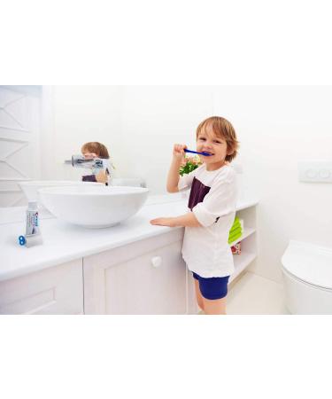 4-Piece Rolling Tube Toothpaste Squeezer & Holder Stand - Bathroom Organizer for Saving Toothpaste and Creams - Buy Online on GoSupps.com