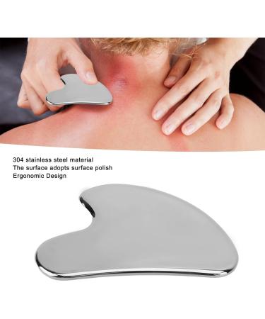 Premium Stainless Steel Gua Sha Tool for Face & Body - Anti-Aging Massage for Neck Back & Shoulders - Buy Online on GoSupps.com