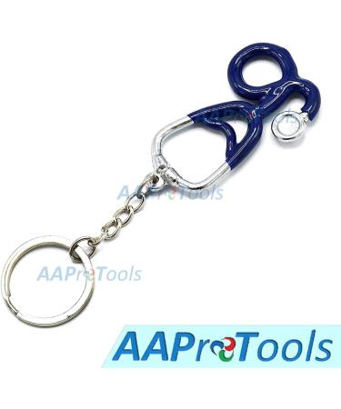 Personalized Stethoscope Keychain | Custom Nurse Charm & Initial Monogram | Unique Gifts for Medical Professionals - Buy Online on GoSupps.com