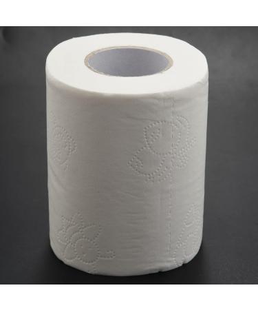 Jalzdieod 3 Layers Toilet Paper Soft White Toilet Paper Household Bathroom Household Toilet Paper Roll 10 Rolls - Buy Online on GoSupps.com
