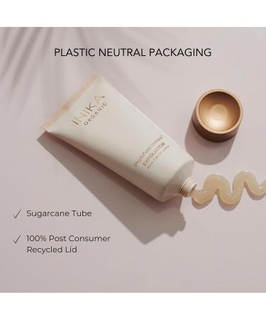 INIKA Organic Phytofuse Renew Exfoliator | AHAs and Natural Exfoliating Bamboo + Pumice for Soft Smooth & Balanced Skin. Combined Physical + Chemical Exfoliation with Nourishing Ingredients. 75mL - Buy Online on GoSupps.com
