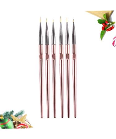 Ipetboom Poly Nail Art Liner Drawing Brushes Colored Drawing Tool for Manicure Star Room Decor Manicure Nail Art Brush Practical Nail Art Liner Brush Pink Painted Pen - Buy Online on GoSupps.com