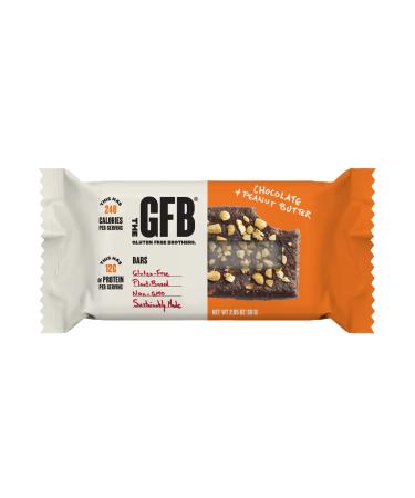 The GFB Gluten Free Protein Bars, Chocolate Peanut Butter, 2.05 Ounce (Pack of 12), Vegan, Dairy Free, Non GMO, Soy Free
