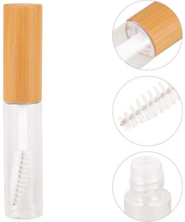 PATKAW Empty Eyeliner Tube Container Plastic Refillable Eyelash Growth Oil Mascara Eye Gloss Liquid Tube Bottle with Brush for Travel 6ml - Buy Online on GoSupps.com