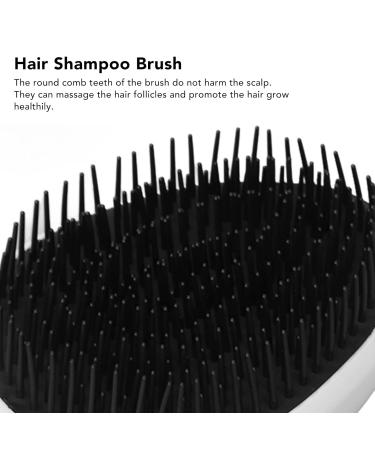 Buy 2-Piece Egg-Shaped Sweet Scalp Brush Set | Portable Shampoo Comb for All Hair Types - Wet/Dry Massage - Buy Online on GoSupps.com