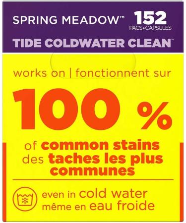 TIDE PODS Spring Meadow 152 Count - Powerful Detergent Pods for Brilliant Clean | Best International Shipping - Buy Online on GoSupps.com
