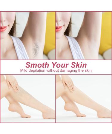 Crystal Hair Eraser Stone Painless Hair Remover Exfoliator Tool - Pink - Buy Online on GoSupps.com