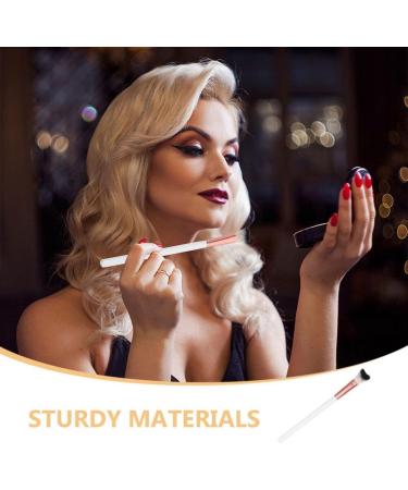 Healeved Nose Contour Brush Nose Shadow Powder Brush Portable Highlighter Brush Makeup Brushes Eye Shadow Brush for Sculpting Bronzer Highlighter White - Buy Online on GoSupps.com