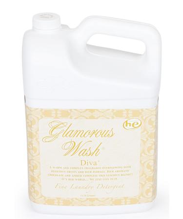 Tyler's Diva Glam Wash Laundry Detergent Gallon (128 Fl oz) (Pack of 1) ILIOS Packaging.