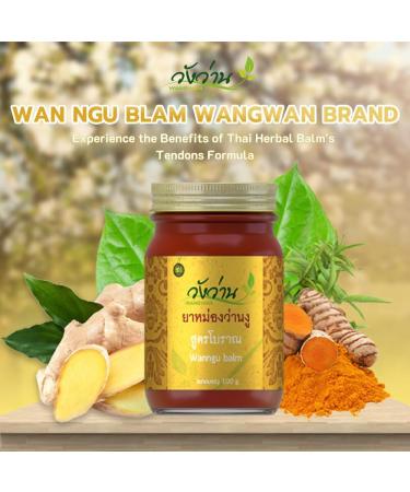Thai Balm - Natural Herbal Ointment for Relaxation & Pain Relief | Large 100G Massage Balm for Back Neck Knee Shoulder & Foot - Buy Online on GoSupps.com