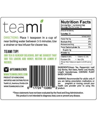 Teami Profit Loose Leaf Tea - 13 Servings | Natural Detox Blend - Buy Online on GoSupps.com