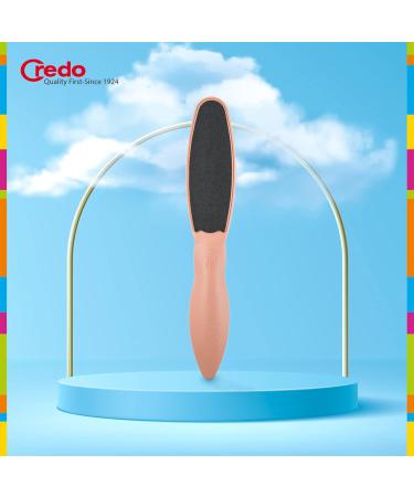 CREDO Duosoft Foot File - Coarse & Fine Apricot Surfaces for Smooth Feet | International Shipping Available - Buy Online on GoSupps.com