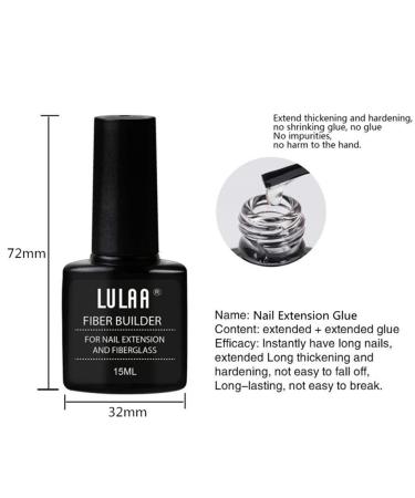 Magical Silk Fiberglass Nail Extension Kit - Nail Care Fiberglass Silk Form for Nail Art Extension (20PCS) - Buy Online on GoSupps.com