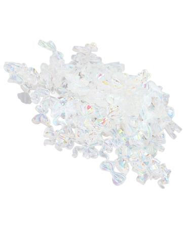 Nail Art Decorations Lovely Cutting Bowknot Shapes Nail Art Charms Faux Rhinestones for Manicure