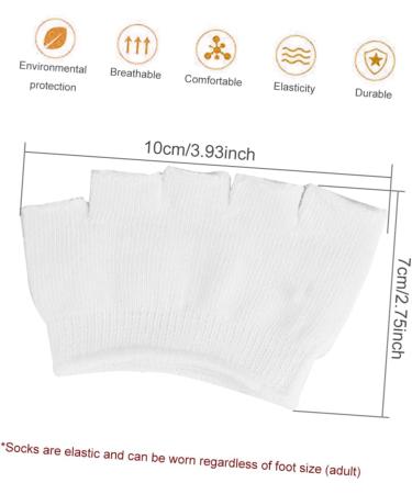 PackoVE High-Heel Socks for Women & Men | 4 Pairs No-Show Cotton Cushions for Slip-On Sneakers | Invisible Medium-Footed Support - Buy Online on GoSupps.com