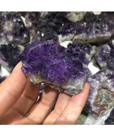 Specimen Natural Amethyst Crystal Cluster Uruguay Amethyst geode Specimen Stone Crystal Reiki - Buy Online on GoSupps.com