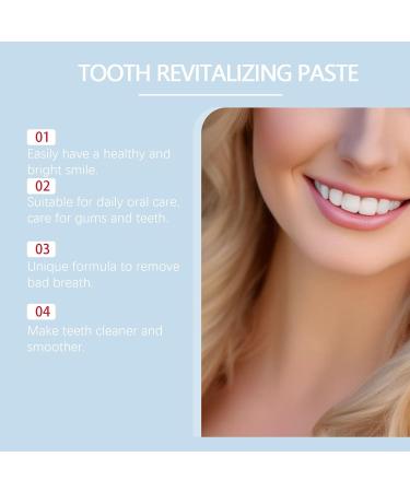 Akcmins Natural Whitening Toothpaste Akcmins Fresh Whitening Toothpaste Deep Cleaning Teeth and Fresh Breath Anti-Stain Toothpaste (1pcs) - Buy Online on GoSupps.com