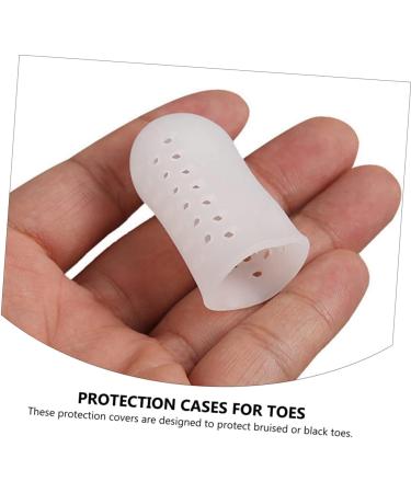 6 Pairs Silicone Toe Splitter & Cushion Caps - Toe Protectors for Corns, Blisters, High Heels - SECFOU - Buy Online on GoSupps.com