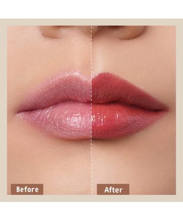 LACOMCHIR Moisturizing Shine Lipstick - Hydrating High Pigment Lip Makeup with Rose Oil - Cruelty-Free & Gluten-Free - Shade 01 - Buy Online on GoSupps.com