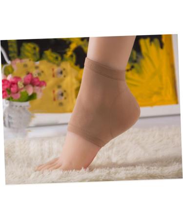 minkissy Open Toe Socks Spa Heel Socks Heel Protectors Cracked Heel Socks Silicone Heel Socks Gel Heel Socks Dry Heel Socks Heel Cover Gel Heel Guard Gel Heel Sleeve Moisturizing Gel Set - Buy Online on GoSupps.com