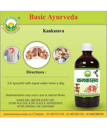 LOGY Basic Ayurveda Kankasava 450ml - Buy Online on GoSupps.com