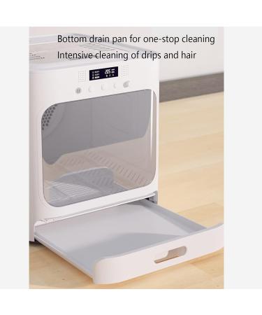 MAZLJ Blower Fan Pet Dryer Pet Hair Dryer Cage Smart Pet Drying Box Home Dryer Automatic Constant Temperature White 500X440X470mm - Buy Online on GoSupps.com