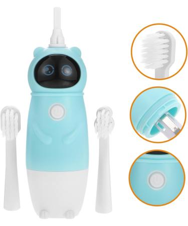 Buy HOMSFOU Electric Toothbrush for Children - Toddler Travel Teether Blue | International Shipping Available - Buy Online on GoSupps.com