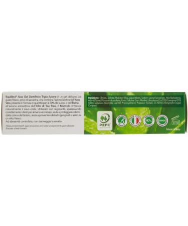  Equilibra Triple Protection Aloe Toothpaste 75 ml - Buy Online on GoSupps.com