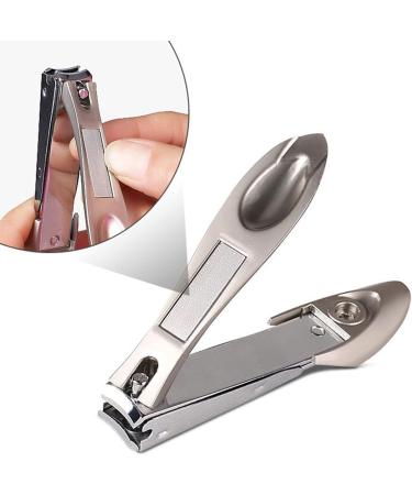 UNbit Nail Clipper Nail Scissors Stainless Steel Large Size Nail Clippers Nail File Anti-Splash Nail Clippers Set Tool - Buy Online on GoSupps.com