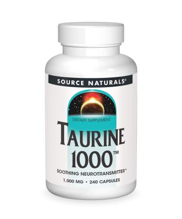 Source Naturals Taurine 1000 mg 240 Capsules