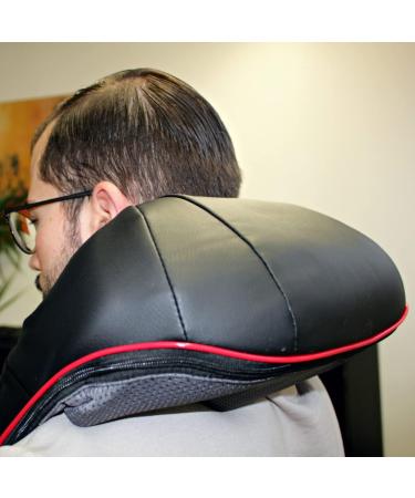 Kraftwerk Wireless Shiatsu Neck & Back Massager with Infrared Heat - 3D Rotating Massage Belt for Shoulder Relief - Buy Online on GoSupps.com