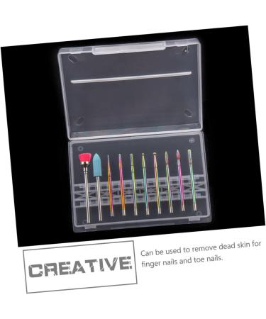 POPETPOP 1Set Alloy grinding head acrylic nail art tools carbide cuticle remover bits Nail Drill Bits acrylic nail tools Manicure Drill Bit diamond Tungsten steel alloy cell phone - Buy Online on GoSupps.com