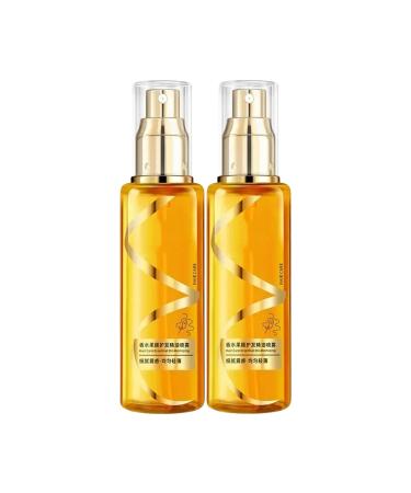 Moisturizing & Silkifying Hair Oil Spray - Essential for All Hair Types - Protein-Rich Leave-In Conditioning Spray with Natural Hydrating Oils-Hair Repair Silky Essential Oil Spray (2 pcs) 1.69 Fl Oz (Pack of 2) 2