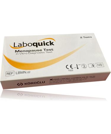 Buy Laboquick Venchmen Test FSH - 2 Pack Menopause Home Test Kits - Quick & Reliable Urine Test Results - Buy Online on GoSupps.com