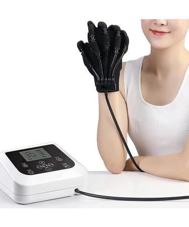 ZZBB Rehabilitation Robot Gloves Stroke Hand Splint Assistive Gloves Hemiplegia Rehabilitation Training Equipment Finger Wrist Training Equipment Left Large