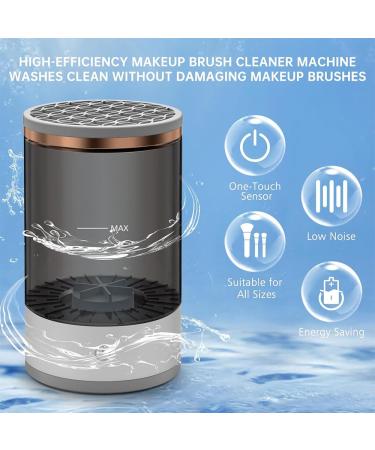 GeRRiT Electric Makeup Brush Cleaner - 2024 Automatic Spinning Cleaner for All Brush Sizes | Perfect Gift for Women & Friends - White - Buy Online on GoSupps.com