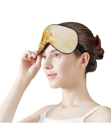 Blooming Sunflowers Sleep Mask - Adjustable Soft Eye Cover for Light Blocking | Perfect for Men Women & Kids - Buy Online on GoSupps.com