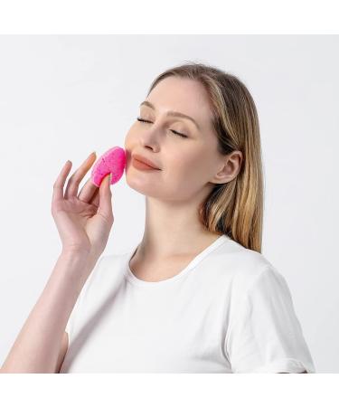 50-Count Compressed Natural Facial Sponges for Exfoliating and Makeup Removal - Reusable Cosmetic Sponge with Clear Plastic Storage Jar | Colorful 50pcs - Buy Online on GoSupps.com