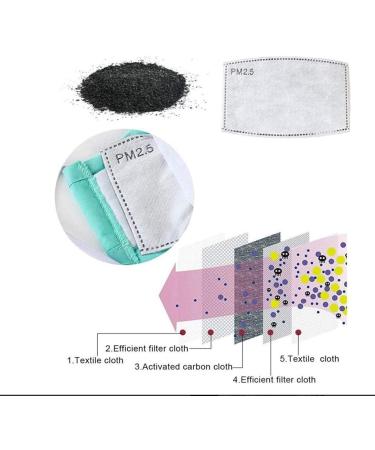 Cute Face Mask for Kids Reusable Washable with PM 2.5 Filter and Silicon Ear Saver G-1 - Buy Online on GoSupps.com