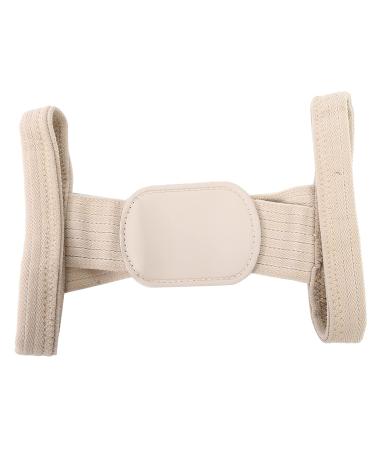 Hunchback Correction Belt & Shoulder Brace - Beige Lumbar Support Posture Corrector for Men & Women | Breathable Back Support - Buy Online on GoSupps.com