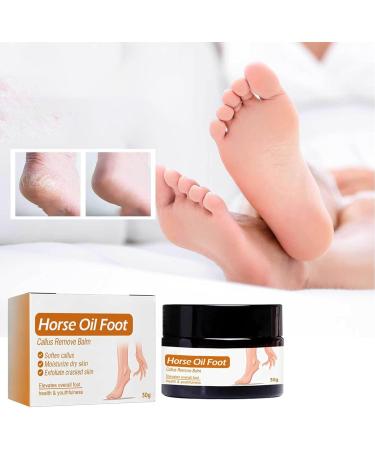 Horse Oil Foot Repair Cream 3Pcs 30g Foot Care Cream Easily Absorbed Moisturizing Horse Oil Foot Care Cream for Extremely Dry Cracked Feet - Buy Online on GoSupps.com