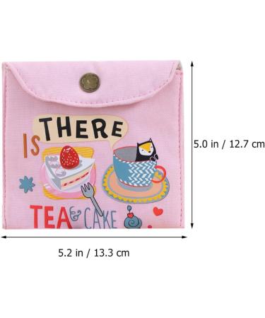 Lurrose 6 pc Storage Bags for Women | Diaper & Coin Organizer | High Capacity Travel Bags | Stylish Sail Towel Design - Buy Online on GoSupps.com