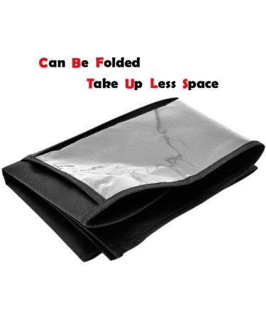 Premium Black Hair Extension Packaging Bag | Wig Storage for Strands & Extensions Durable Stylish & International Shipping - Buy Online on GoSupps.com