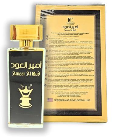 Ameer Al Oud pour Homme and Femme 3.4 F.l. Oz 100 ml. Eau de Parfum Spicy Aromatic fragrance Unisex - Buy Online on GoSupps.com