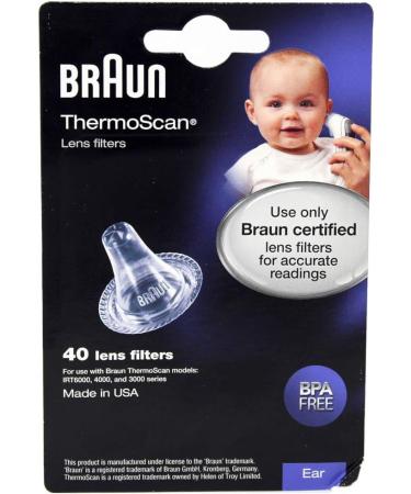 Braun Thermoscan Lens Filters 80ct - Pack of 80 Replacement Filters - Buy Online on GoSupps.com