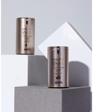 SKIN79 2023 Renewed Ingredients Golden Snail Intensive BB Cream SPF50+/PA+++ 45ml + 2 Random Travel Size BB Cream (7g) - Snail Formula - Buy Online on GoSupps.com